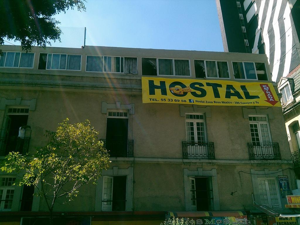 Hostel 399 Conejos Y Yo Ciudad de México Exterior foto